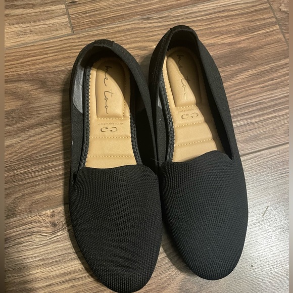 Me Too Brea Sustainable Mesh Black Flats 🖤 - Picture 4 of 7